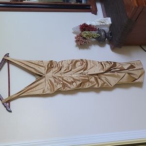 Nicole Miller gold dress size 4
